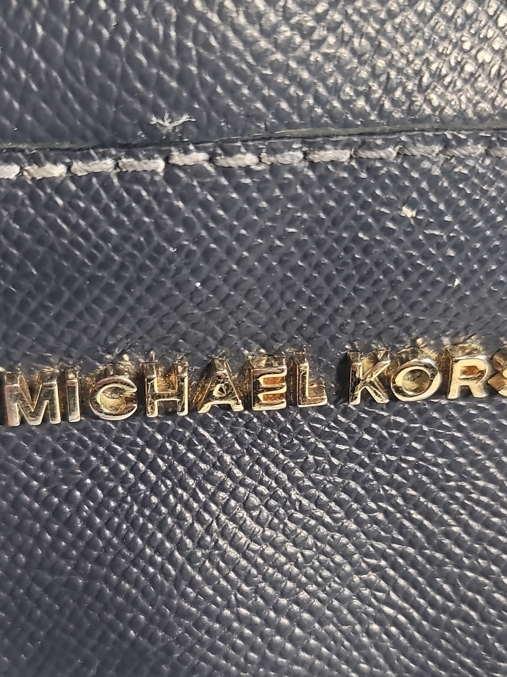 Michael Kors Navy Crossbody Bag - Picture 2 of 7
